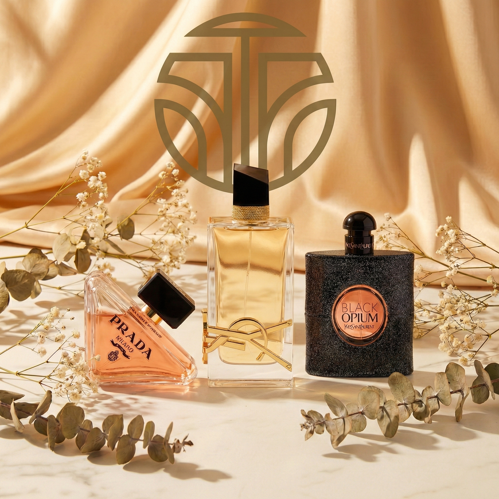 PACK DE 3 PERFUMES: PRADA PARADOX, BLACK OPIUM YVES SAINT LAURENT, LIBRE – 100ML